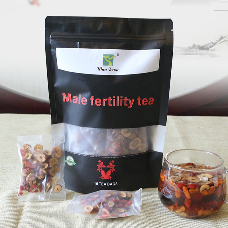 Herbal Tea - 150G 高麗人参五宝茶、男性の妊活茶、男性の腎臓浄化デトックスのための天然中国ハーブティー、6種類の成分