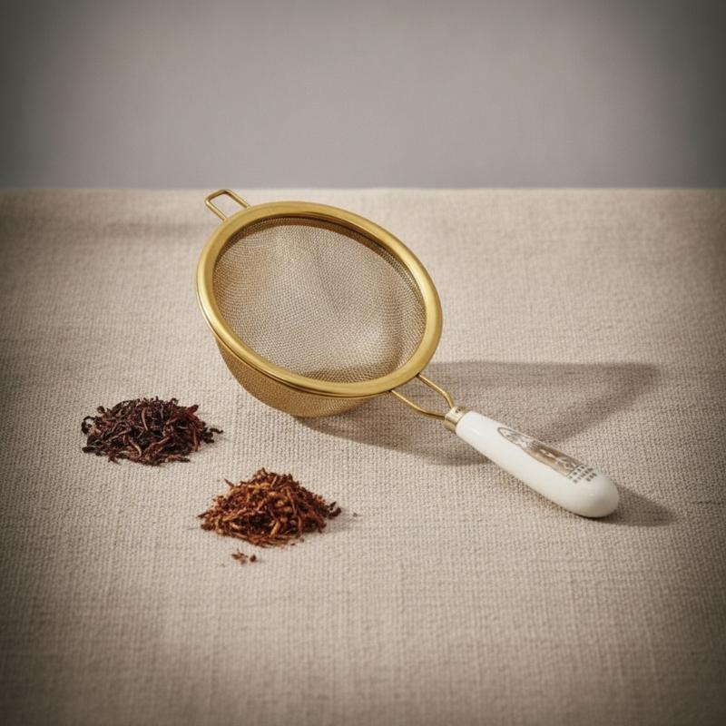 ステンレス製ティーストレーナー、二重メッシュの茶葉フィルター - Herbal Tea のレビューと価格