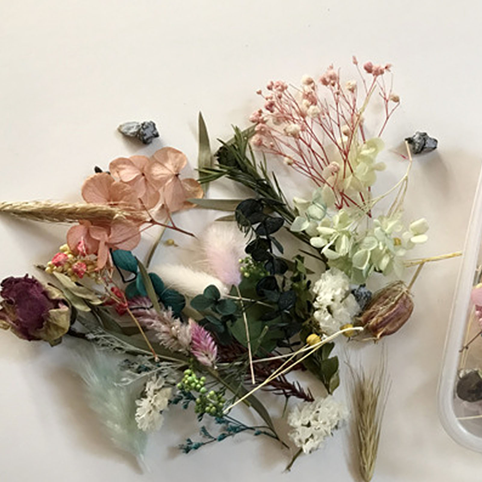 家の装飾のための芸術的な手漉きキット,乾燥した花の形をした装 - Dried Herbs のレビューと価格