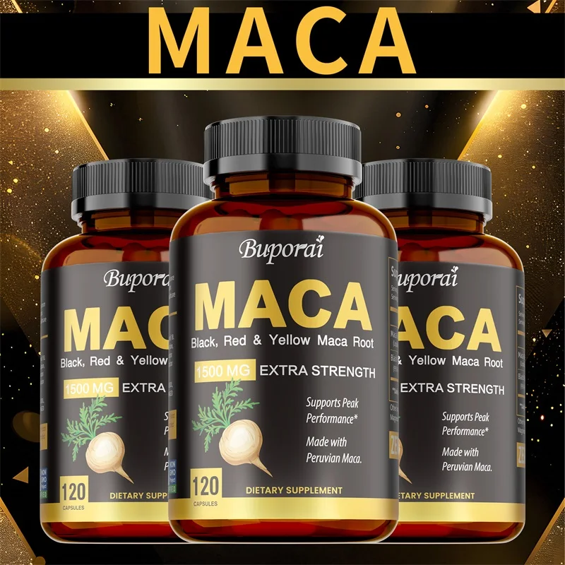 マカカプセル - サイズを大きくし、硬さを高め、強度を改善し - Herbal Supplement のレビューと価格