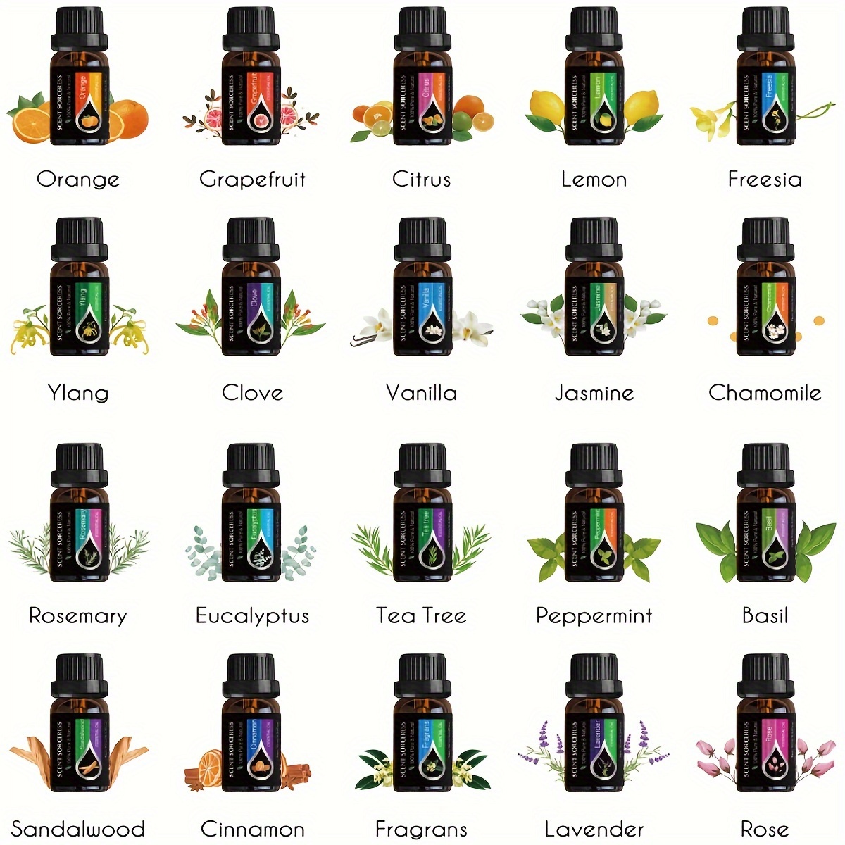 20個/セット エッセンシャルオイルセット ラベンダー ユー - Lavender Oil のレビューと価格