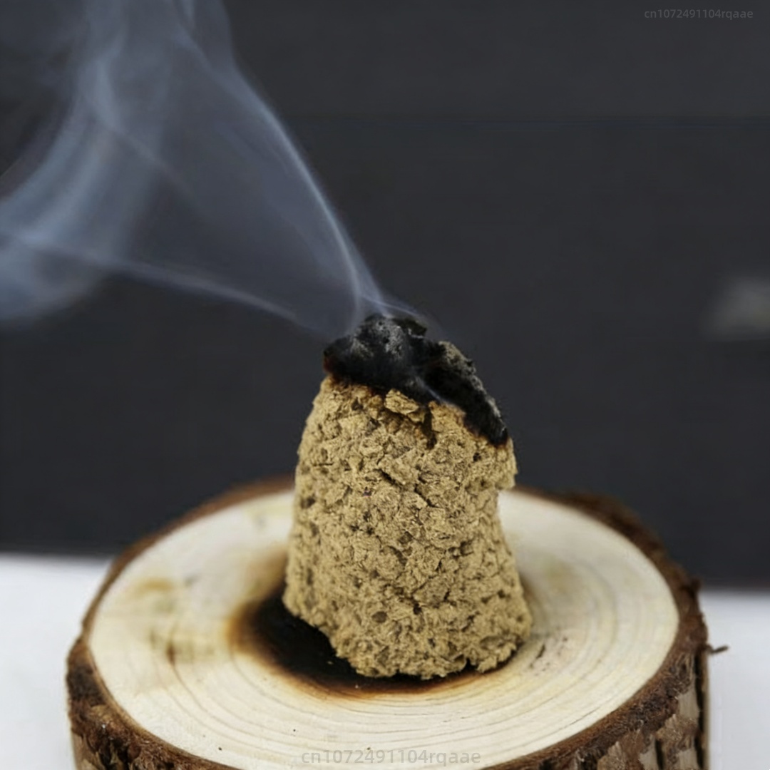 天然ヨモギのベルベット状の香粉。純粋な乾燥ヨモギハーブで、焚 - Dried Herbs のレビューと価格