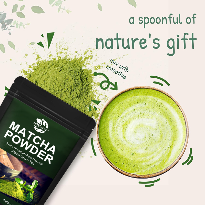 抹茶パウダー、天然エネルギー増強剤＆精神集中力向上剤 |   - Herbal Tea のレビューと価格