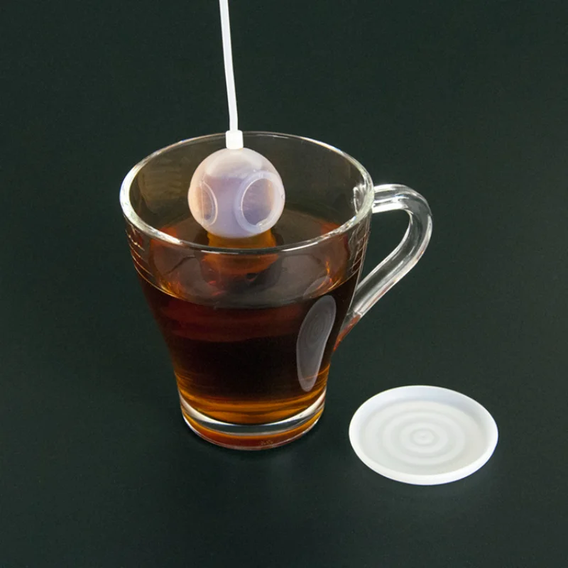 漏れや離乳食用の再利用可能なフィルター,食品グレードのシリコ - Herbal Tea のレビューと価格