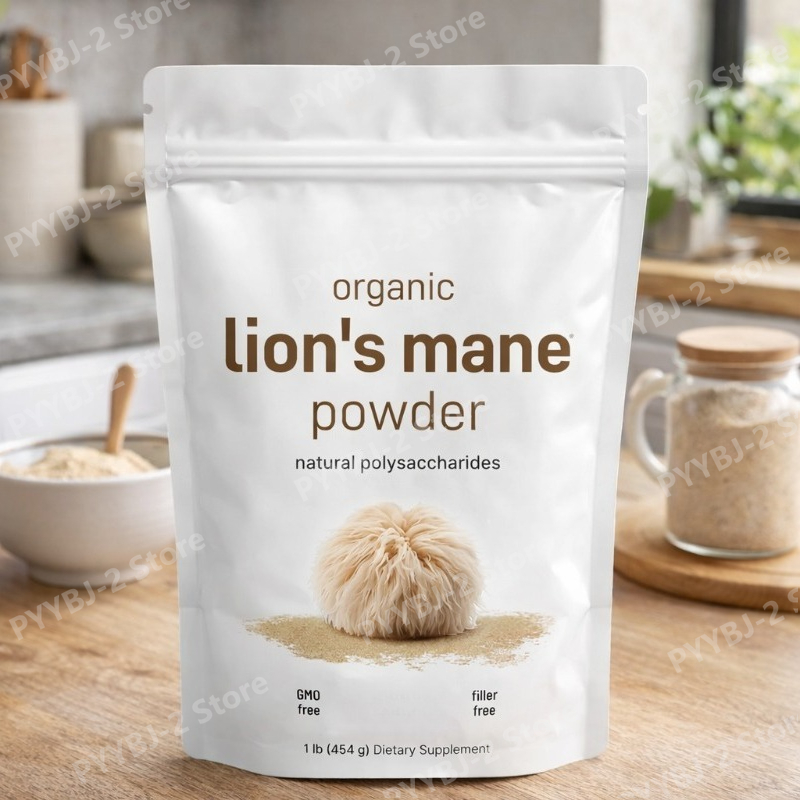 オーガニックライオンズメーンマッシュルームパウダーは、脳の集 - Chamomile Tea のレビューと価格